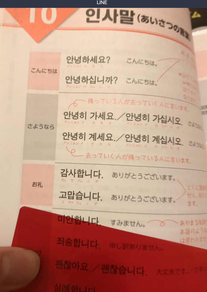 韓国語勉強